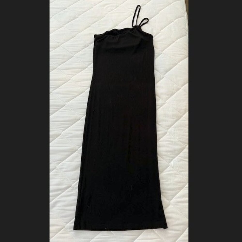 Enza Costa Asymmetrical Spagetti Strap Dress - Picture 3 of 6